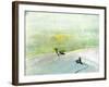 My Wheelbarrow and the Snow Tiger, 2004-Gigi Sudbury-Framed Giclee Print