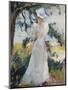 My Wife, Emeline, in a Garden-Edmund Charles Tarbell-Mounted Giclee Print