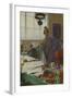 My Wife (Karin in the Studio]-Carl Larsson-Framed Giclee Print