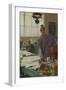 My Wife (Karin in the Studio]-Carl Larsson-Framed Giclee Print