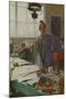 My Wife (Karin in the Studio]-Carl Larsson-Mounted Giclee Print