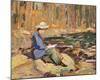 My Wife, Sackville River-Arthur Lismer-Mounted Premium Giclee Print