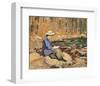 My Wife, Sackville River-Arthur Lismer-Framed Premium Giclee Print