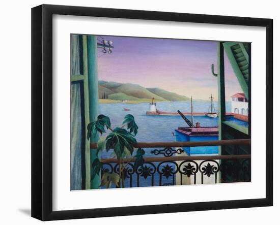 My Window to Italy, 1966-Bettina Shaw-Lawrence-Framed Giclee Print