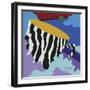 My Zebra Cup-Cindy Wider-Framed Giclee Print