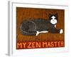 My Zen Master-Stephen Huneck-Framed Giclee Print