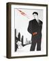 Myakovsky on a Vist to the USA-null-Framed Giclee Print