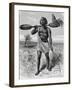 Myamuezi, Native from Unyamuezy, Engraving from Journal of Discovery of the Sources of Nile-John Hanning Speke-Framed Giclee Print