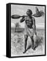 Myamuezi, Native from Unyamuezy, Engraving from Journal of Discovery of the Sources of Nile-John Hanning Speke-Framed Stretched Canvas