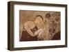 Myanmar, Bagan. Ancient Artwork in a Buddhist Temple-Jaynes Gallery-Framed Photographic Print