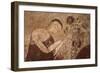 Myanmar, Bagan. Ancient Artwork in a Buddhist Temple-Jaynes Gallery-Framed Photographic Print