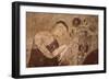 Myanmar, Bagan. Ancient Artwork in a Buddhist Temple-Jaynes Gallery-Framed Photographic Print