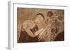 Myanmar, Bagan. Ancient Artwork in a Buddhist Temple-Jaynes Gallery-Framed Photographic Print