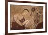 Myanmar, Bagan. Ancient Artwork in a Buddhist Temple-Jaynes Gallery-Framed Photographic Print