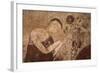 Myanmar, Bagan. Ancient Artwork in a Buddhist Temple-Jaynes Gallery-Framed Photographic Print