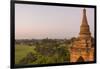 Myanmar. Bagan. Dawn over the Plains of Bagan-Inger Hogstrom-Framed Photographic Print