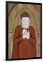 Myanmar. Bagan. Htilominlo Temple. Buddha with the Teaching Mudra-Inger Hogstrom-Framed Photographic Print