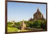 Myanmar. Bagan. Htilominlo Temple-Inger Hogstrom-Framed Photographic Print
