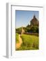 Myanmar. Bagan. Htilominlo Temple-Inger Hogstrom-Framed Photographic Print