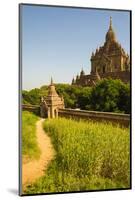 Myanmar. Bagan. Htilominlo Temple-Inger Hogstrom-Mounted Photographic Print