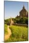 Myanmar. Bagan. Htilominlo Temple-Inger Hogstrom-Mounted Photographic Print