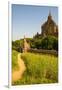 Myanmar. Bagan. Htilominlo Temple-Inger Hogstrom-Framed Premium Photographic Print