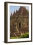 Myanmar. Bagan. Htilominlo Temple-Inger Hogstrom-Framed Photographic Print