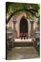 Myanmar, Bagan. Novice Monks in Front of Temple-Jaynes Gallery-Stretched Canvas