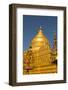 Myanmar. Bagan. Nyaung U. Shwezigon Pagoda-Inger Hogstrom-Framed Photographic Print