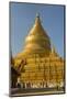 Myanmar. Bagan. Nyaung U. Shwezigon Pagoda-Inger Hogstrom-Mounted Photographic Print