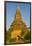 Myanmar. Bagan. Red Brick Temple Glows in the Late Afternoon Light-Inger Hogstrom-Framed Photographic Print