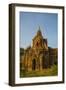 Myanmar. Bagan. Red Brick Temple Glows in the Late Afternoon Light-Inger Hogstrom-Framed Photographic Print