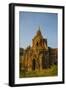 Myanmar. Bagan. Red Brick Temple Glows in the Late Afternoon Light-Inger Hogstrom-Framed Photographic Print