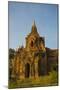 Myanmar. Bagan. Red Brick Temple Glows in the Late Afternoon Light-Inger Hogstrom-Mounted Photographic Print