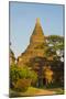 Myanmar. Bagan. Red Brick Temple Glows in the Late Afternoon Light-Inger Hogstrom-Mounted Photographic Print