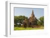 Myanmar. Bagan. Small Brick Temple-Inger Hogstrom-Framed Photographic Print