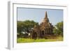 Myanmar. Bagan. Small Brick Temple-Inger Hogstrom-Framed Photographic Print