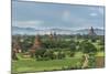 Myanmar, Bagan. Stupas Dot the Plains of Bagan-Brenda Tharp-Mounted Photographic Print