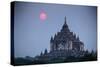 Myanmar, Bagan. Sunset on Thatbyinnyu Temple-Jaynes Gallery-Stretched Canvas