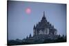 Myanmar, Bagan. Sunset on Thatbyinnyu Temple-Jaynes Gallery-Stretched Canvas