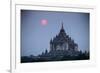 Myanmar, Bagan. Sunset on Thatbyinnyu Temple-Jaynes Gallery-Framed Photographic Print