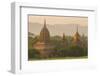 Myanmar. Bagan. Temples at Sunset-Inger Hogstrom-Framed Premium Photographic Print