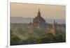 Myanmar. Bagan. Temples of Bagan at Sunset-Inger Hogstrom-Framed Photographic Print