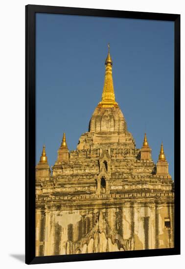 Myanmar. Bagan. Thatbyinnyu Temple-Inger Hogstrom-Framed Photographic Print