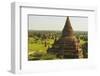 Myanmar. Bagan. the Plain of Bagan Is Dotted with Hundreds of Temples-Inger Hogstrom-Framed Photographic Print