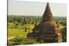 Myanmar. Bagan. the Plain of Bagan Is Dotted with Hundreds of Temples-Inger Hogstrom-Stretched Canvas