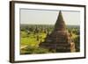 Myanmar. Bagan. the Plain of Bagan Is Dotted with Hundreds of Temples-Inger Hogstrom-Framed Photographic Print