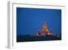 Myanmar, Bagan. Twilight on Ananda Temple-Jaynes Gallery-Framed Photographic Print