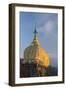Myanmar, Bago. the Golden Rock at Kyaiktiyo Pagoda-Brenda Tharp-Framed Photographic Print