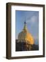 Myanmar, Bago. the Golden Rock at Kyaiktiyo Pagoda-Brenda Tharp-Framed Photographic Print